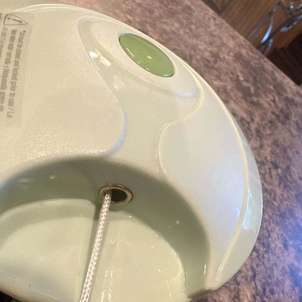 Chopare Manual Pull Food Chopper 2 Cup Green Clear Bowl Hand Vegetable Chopper
